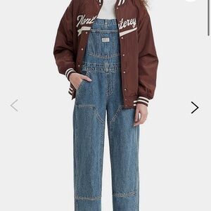 Levi Baggy Highwater Overalls XL